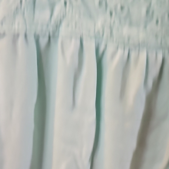 Cherokee Girls Light Green Eyelet Tank Top Size 7/8 - Picture 4 of 7